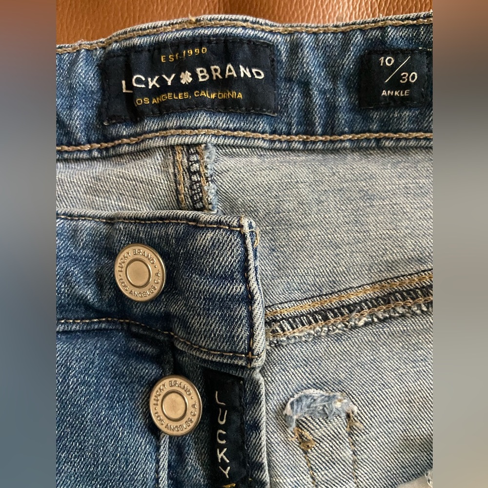 Lucky Brand High Rise Bridgette Skinny Jean Size 30 - Picture 7 of 12